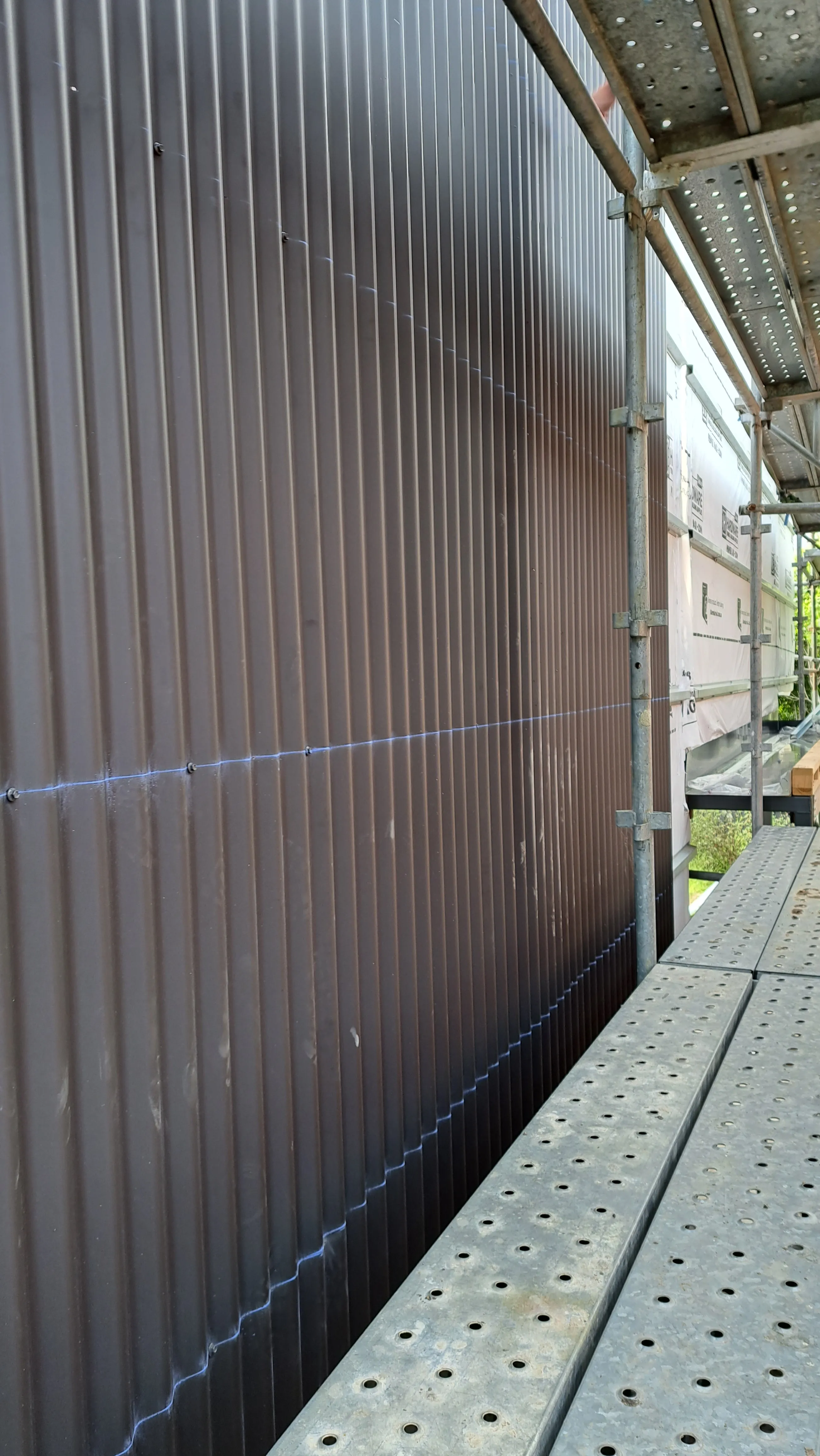 Colorbond Architectural Cladding Northcote Installation — Cascone Roofing