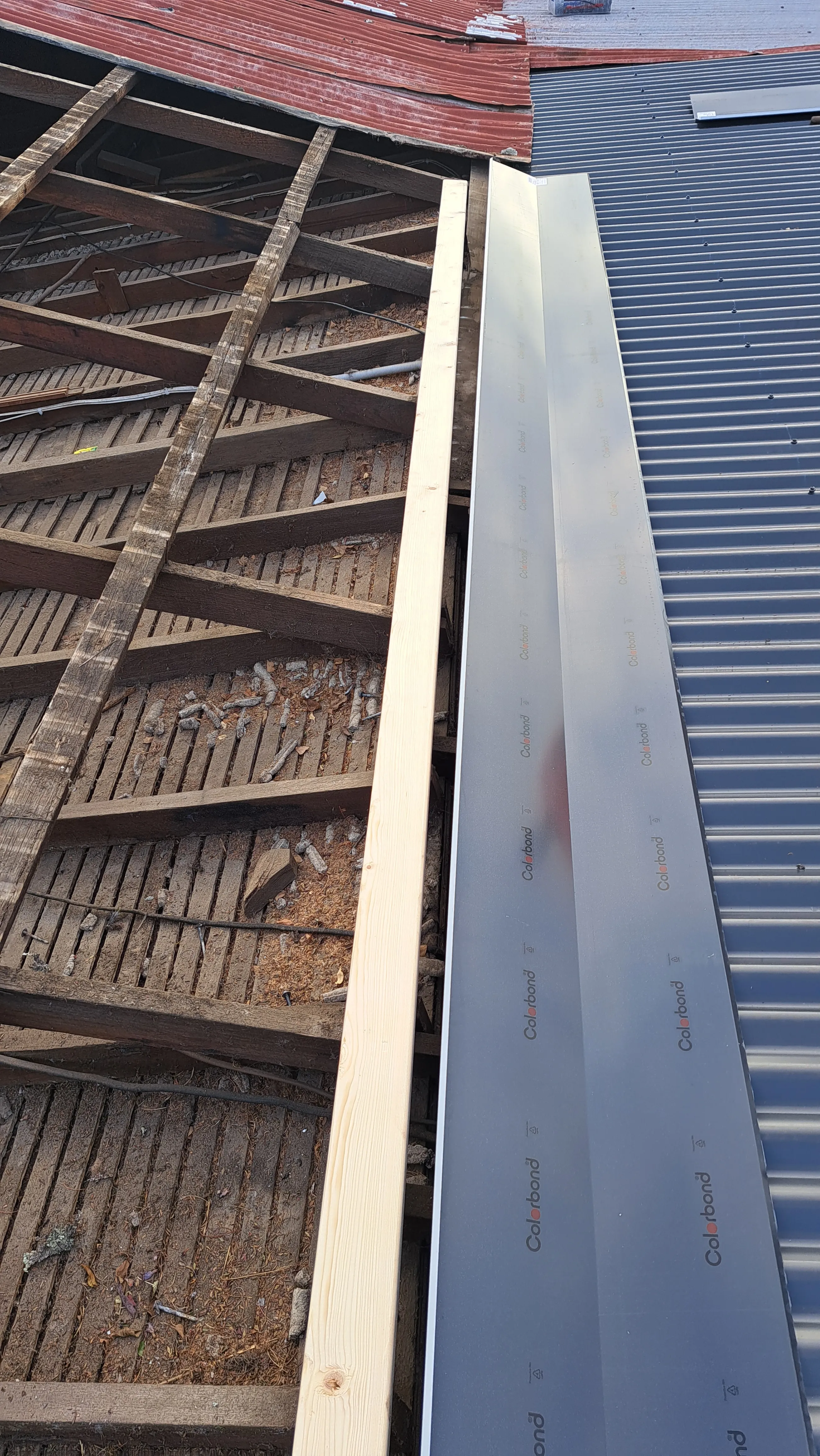 Colorbond Reroof Preston Installation — Cascone Roofing