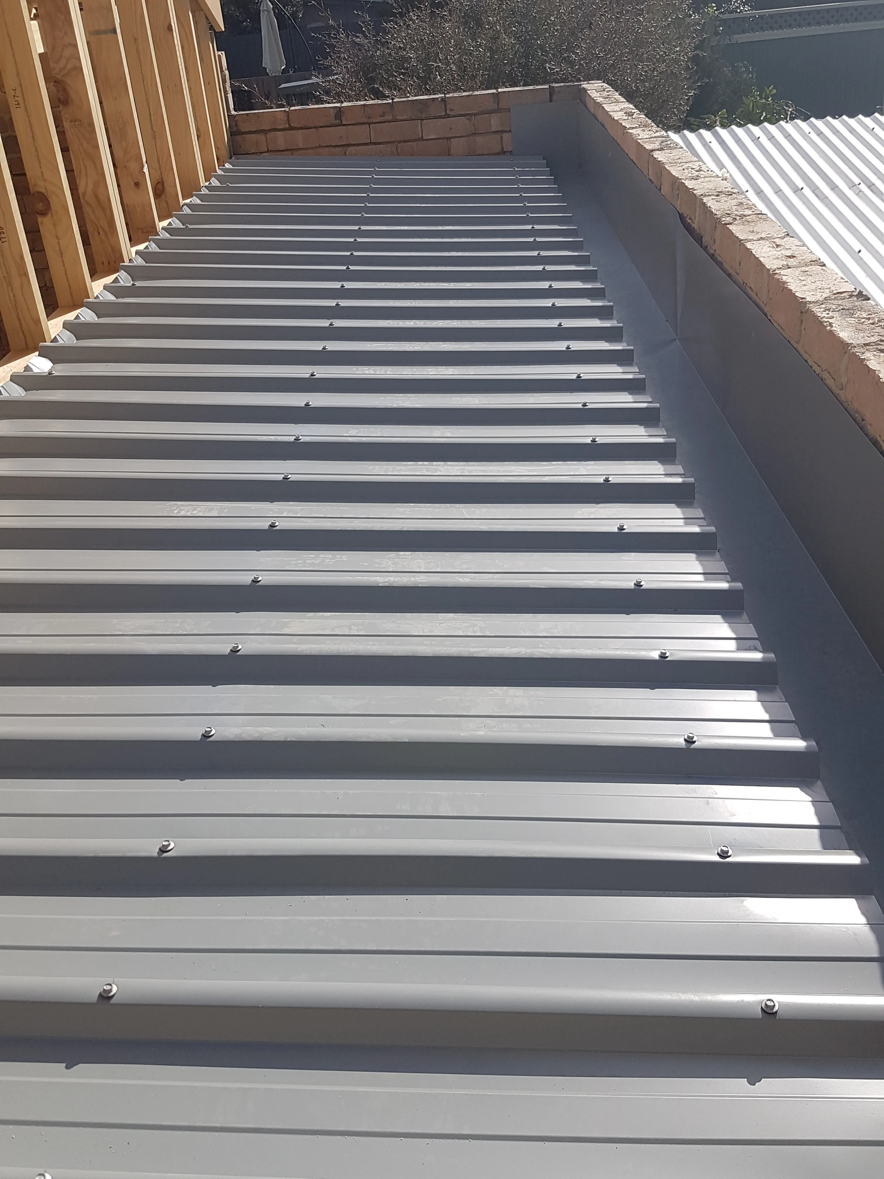 New Colorbond Roof Installation Brunswick — Cascone Roofing