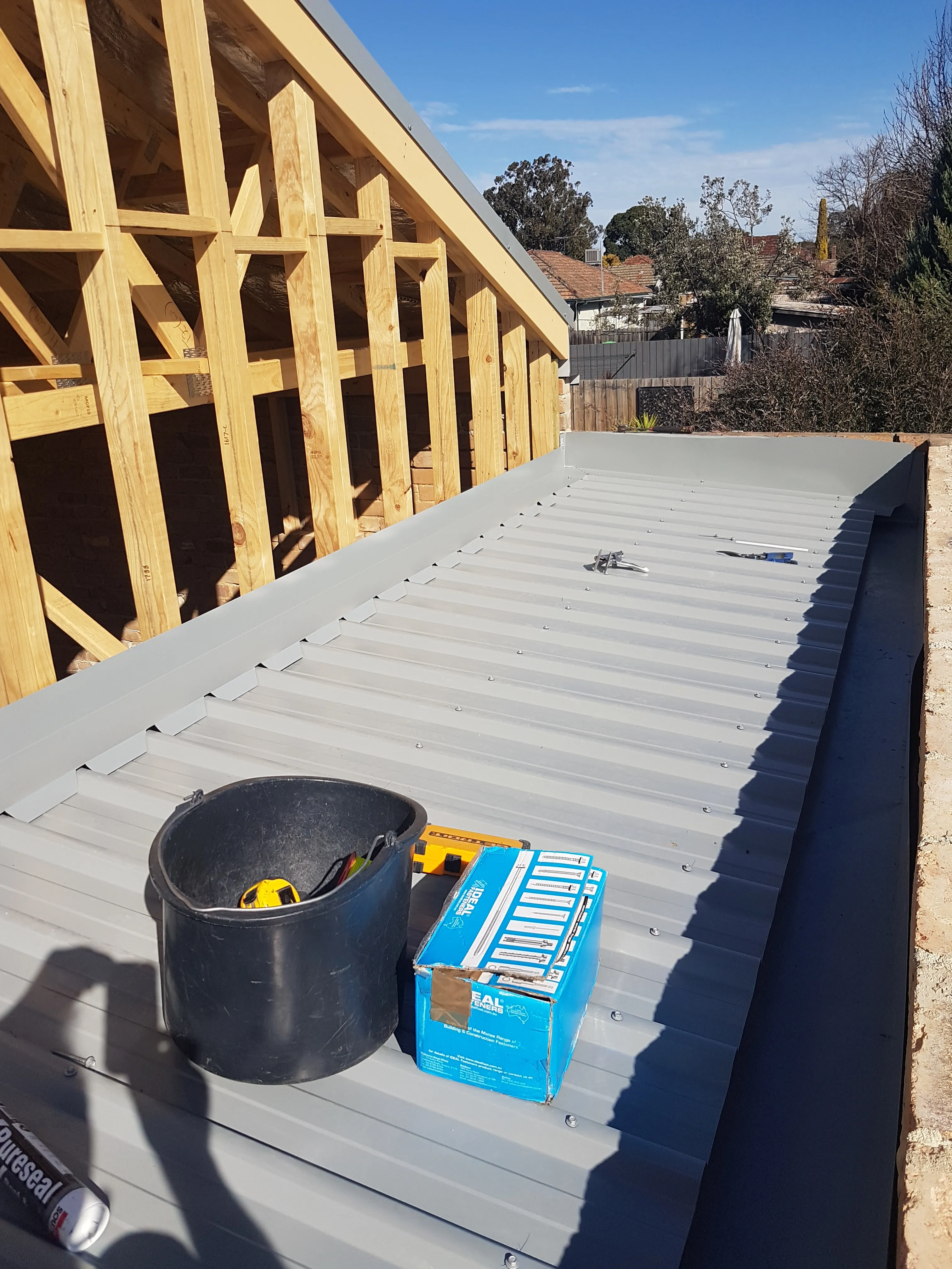 New Colorbond Roof Installation Brunswick — Cascone Roofing