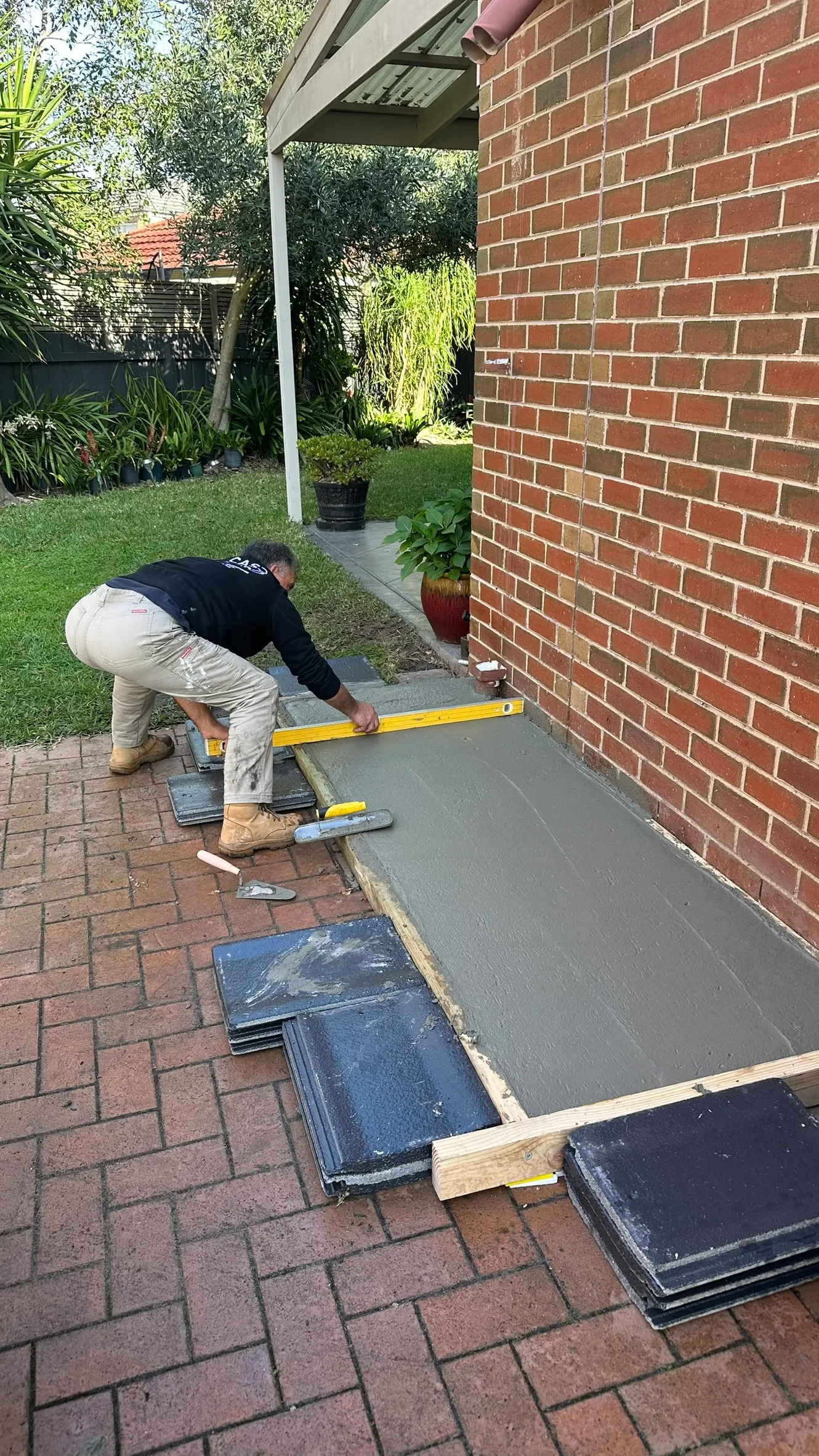 Rainwater Tank Installation Rosanna Base — Cascone Roofing