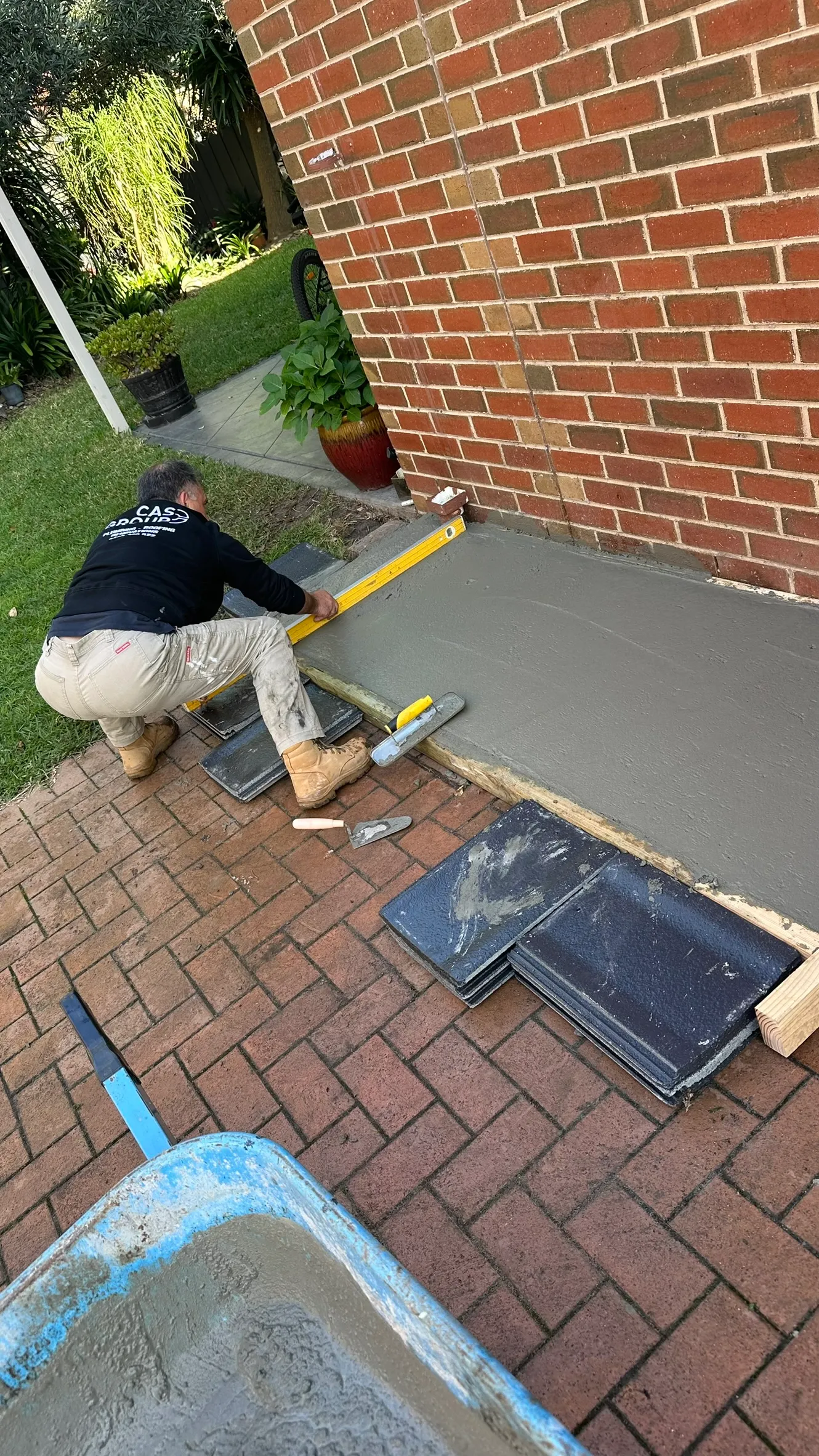 Rainwater Tank Installation Rosanna Base — Cascone Roofing